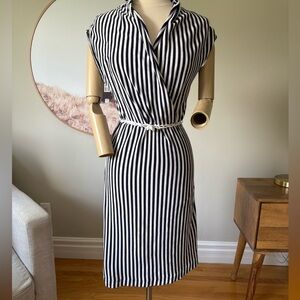 Anthropologie Saturday Sunday Striped Nautical Dress